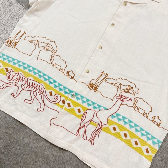 ASOS Safari Embroidered Shirt - Picture 3 of 10